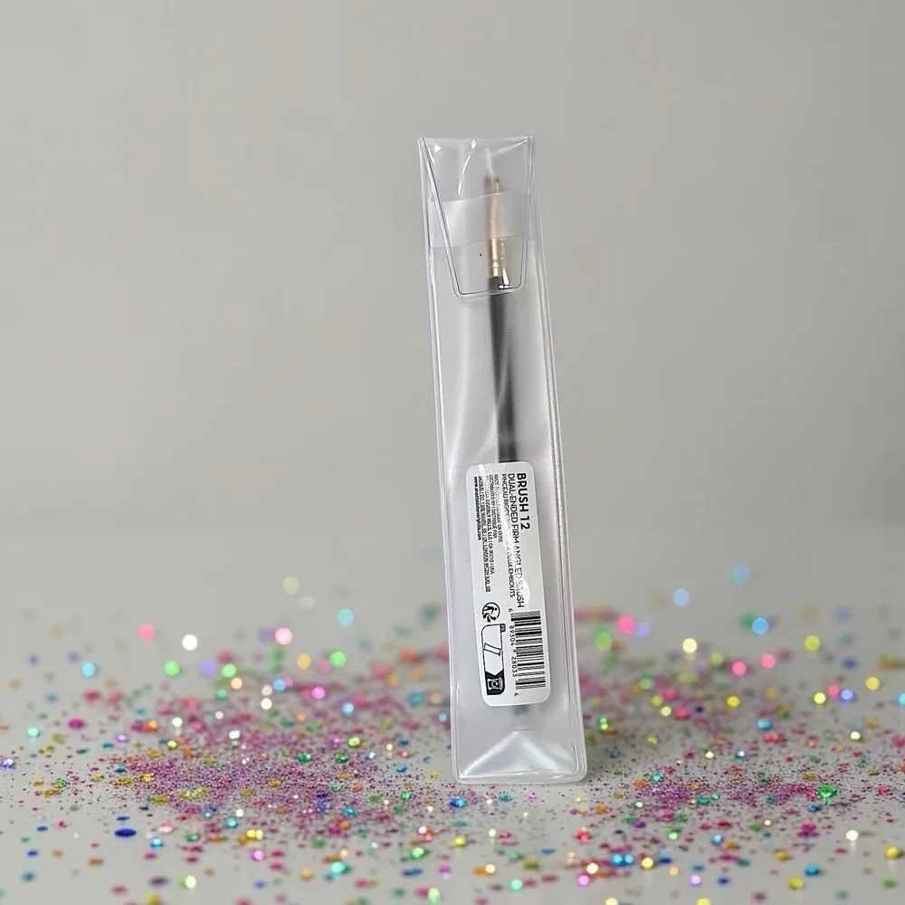Anastasia Beverly Hills Brush 12 Duo Brow/Eye Liner Angled Cut/Spooley